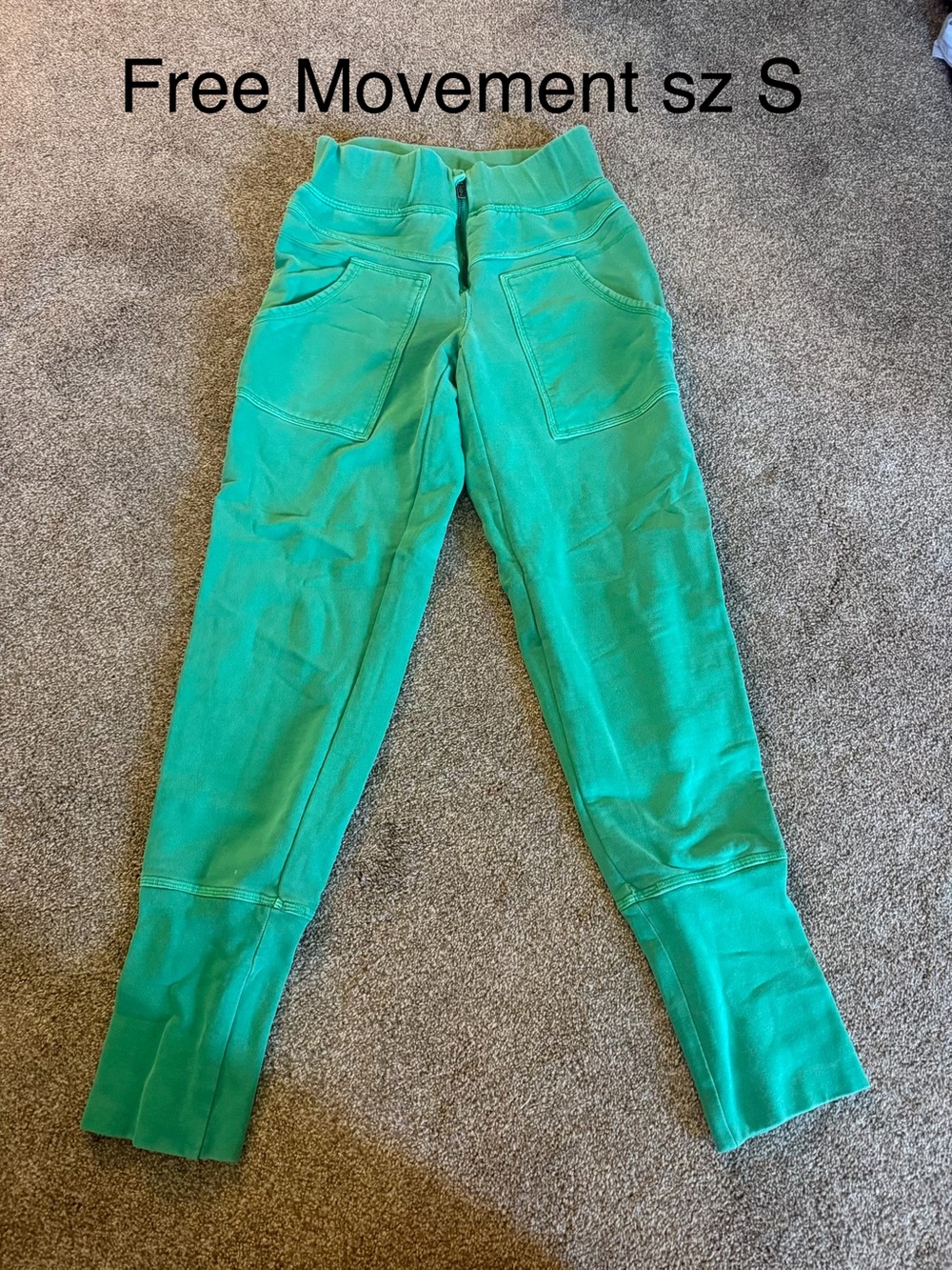 Free Movement Green Jogger Pants Sz S